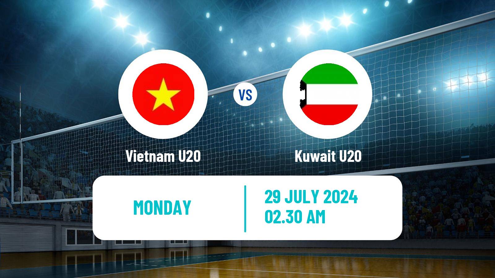 Volleyball Asian Championship U20 Volleyball Vietnam U20 - Kuwait U20