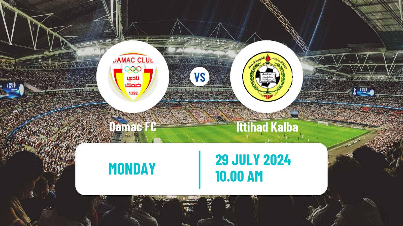 Soccer Club Friendly Damac - Ittihad Kalba