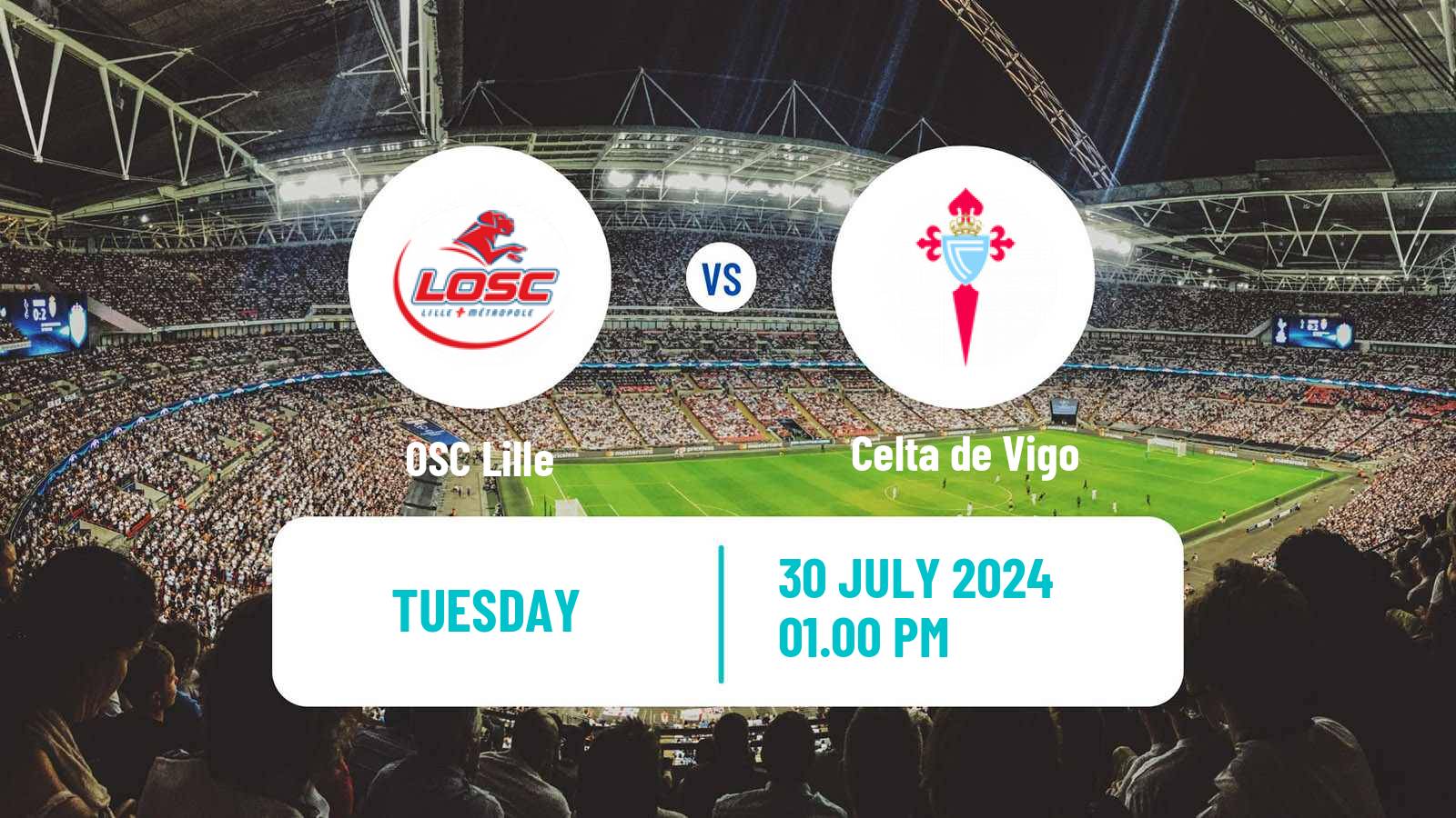 Soccer Club Friendly Lille - Celta de Vigo