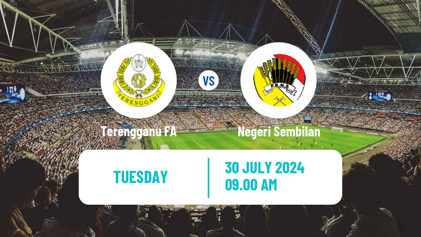 Soccer Malaysian Super League Terengganu FA - Negeri Sembilan