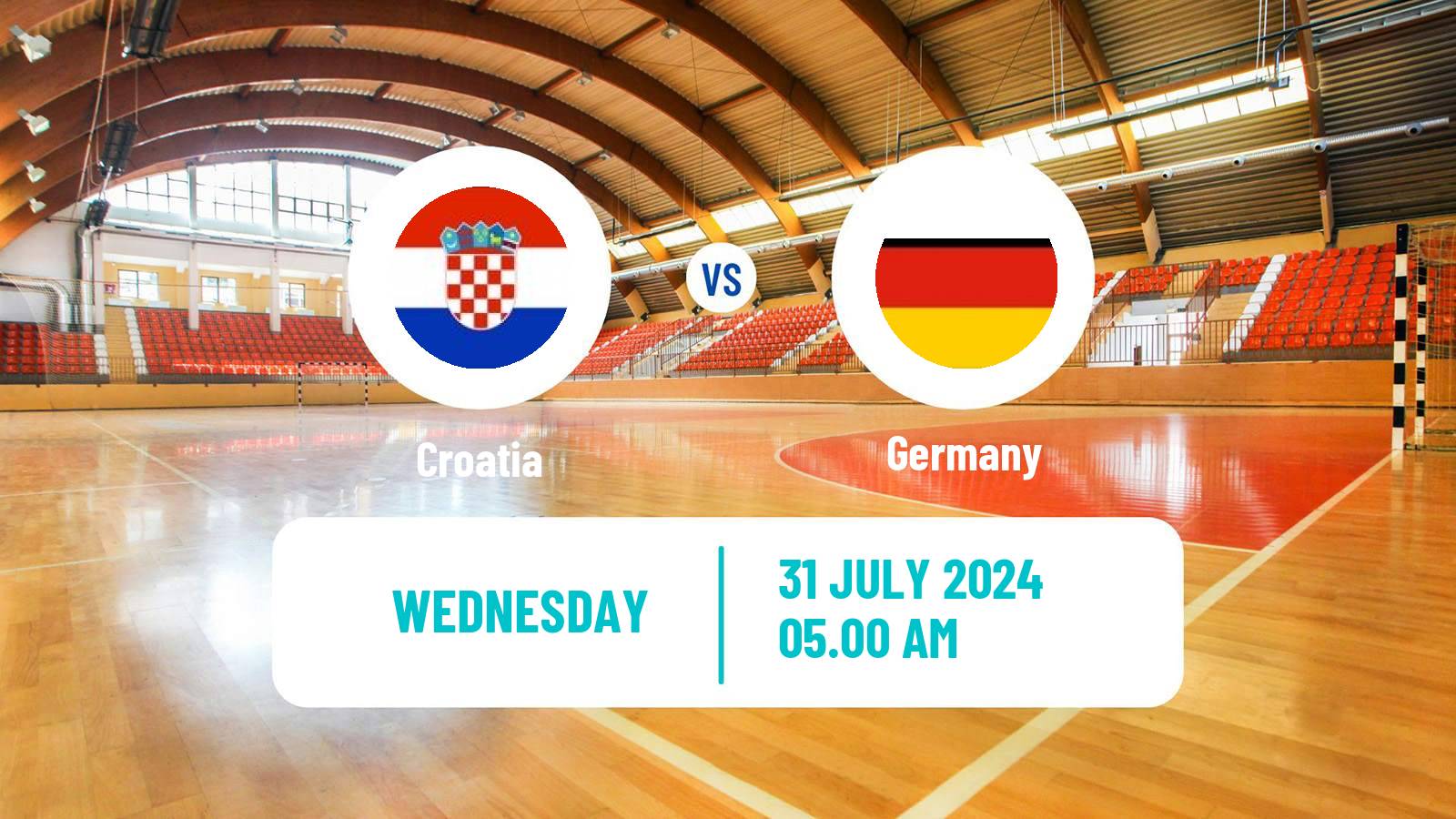 Handball Olympic Games - Handball Croatia - Germany