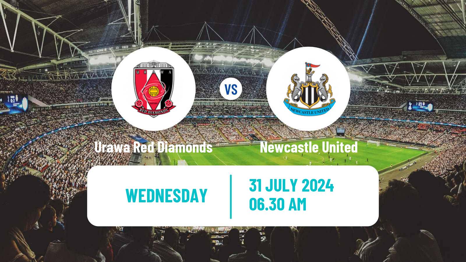 Soccer Club Friendly Urawa Red Diamonds - Newcastle United