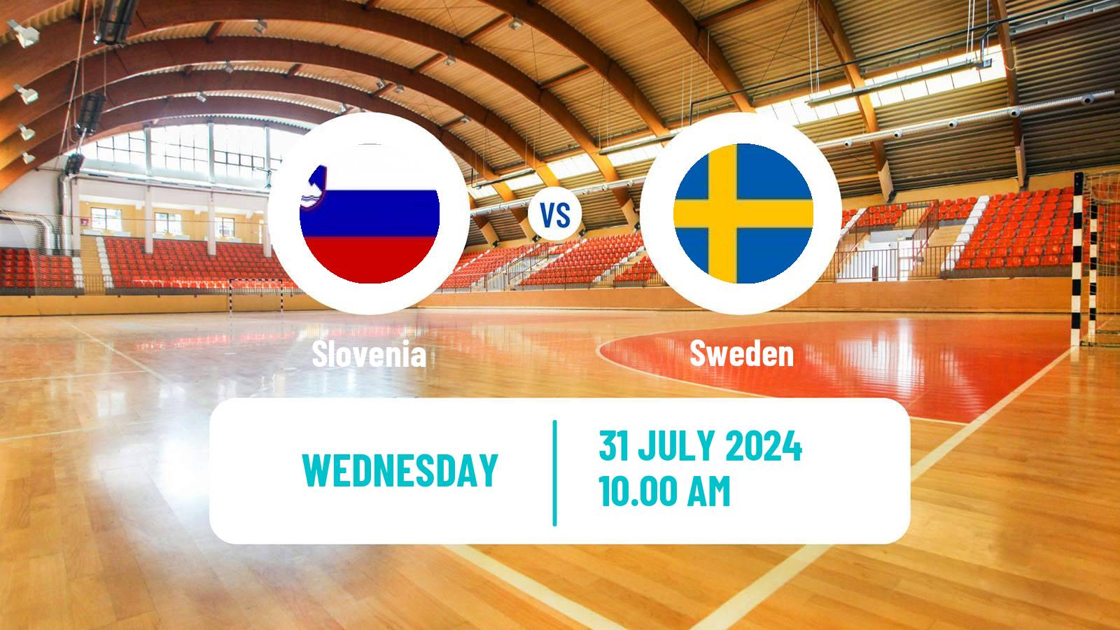 Handball Olympic Games - Handball Slovenia - Sweden