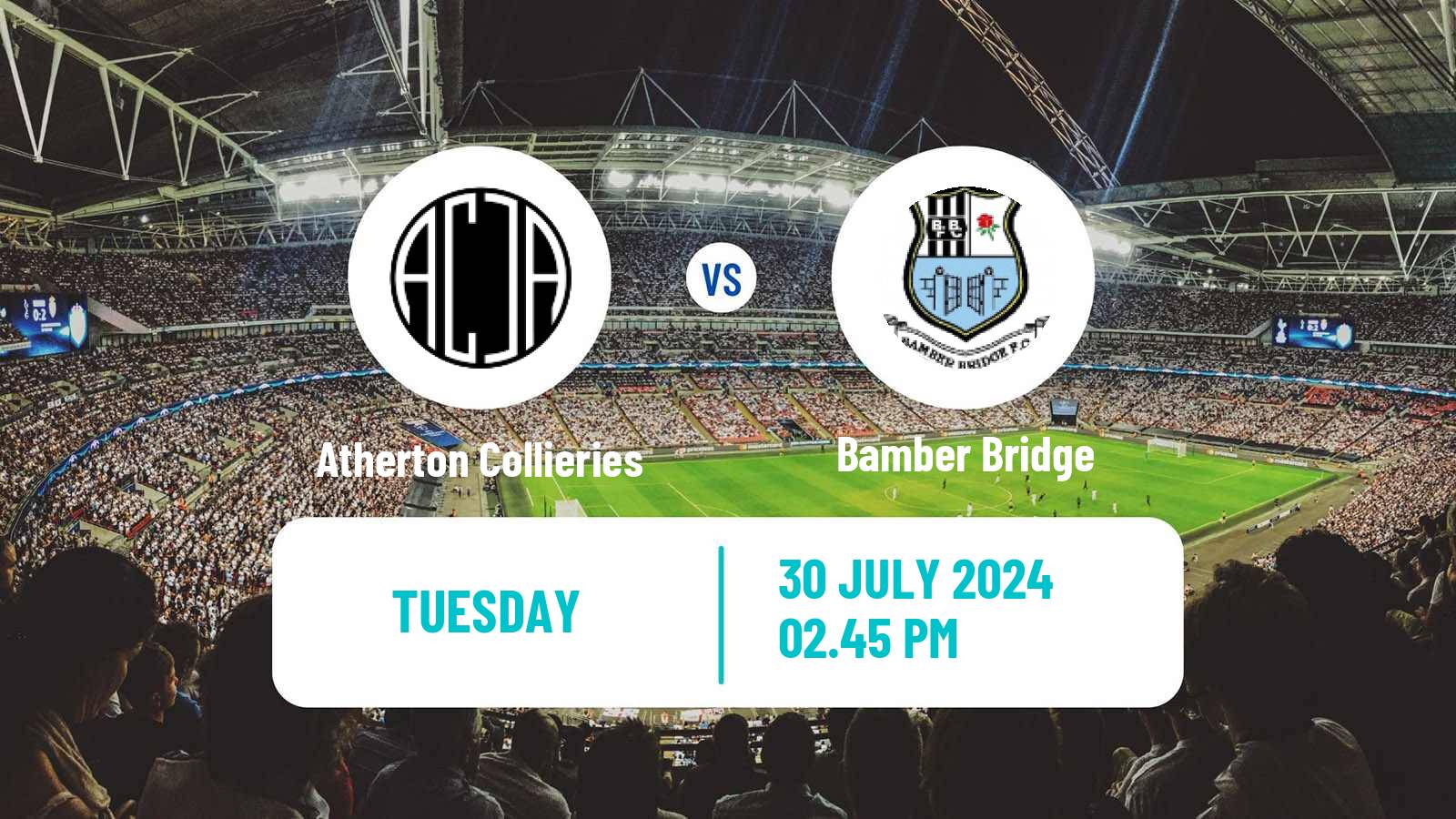 Soccer Club Friendly Atherton Collieries - Bamber Bridge