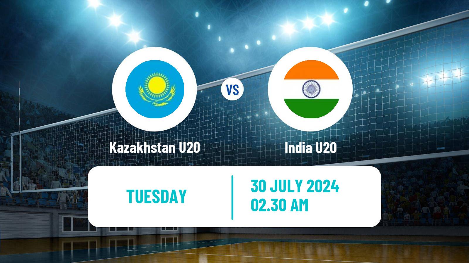 Volleyball Asian Championship U20 Volleyball Kazakhstan U20 - India U20