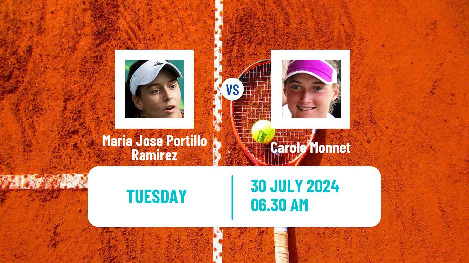 Tennis ITF W100 Gran Canaria Women Maria Jose Portillo Ramirez - Carole Monnet