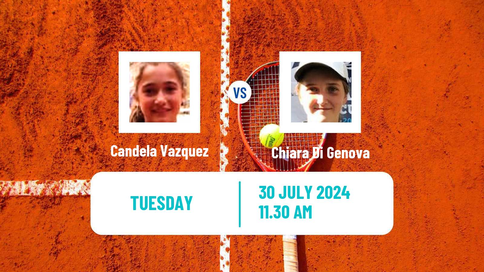 Tennis ITF W35 Pilar Women Candela Vazquez - Chiara Di Genova