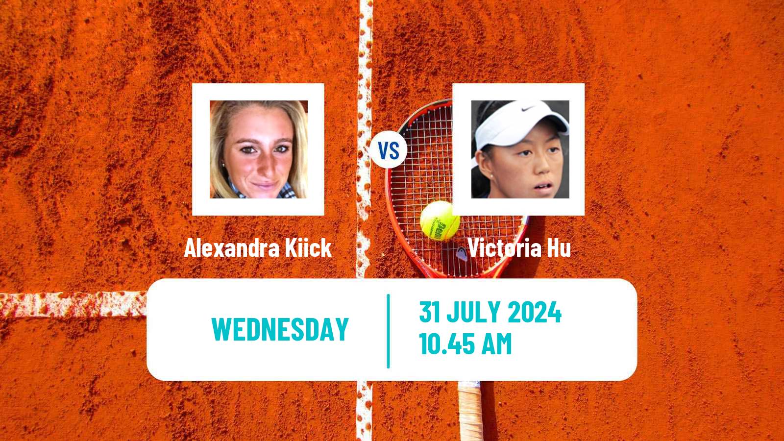 Tennis ITF W75 Lexington Ky Women Alexandra Kiick - Victoria Hu