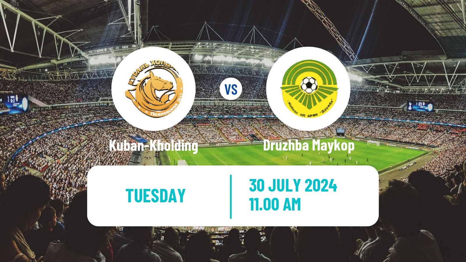 Soccer Russian Cup Kuban-Kholding - Druzhba Maykop