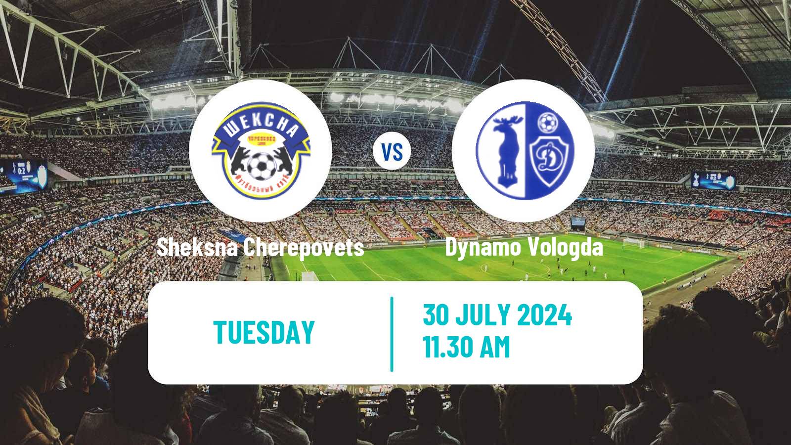 Soccer Russian Cup Sheksna Cherepovets - Dynamo Vologda