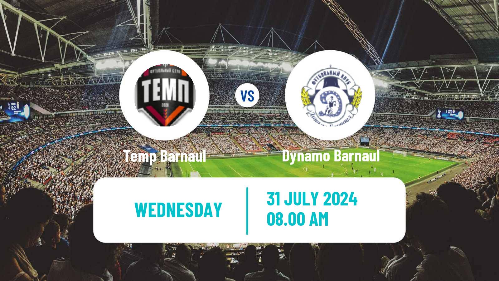 Soccer Russian Cup Temp Barnaul - Dynamo Barnaul