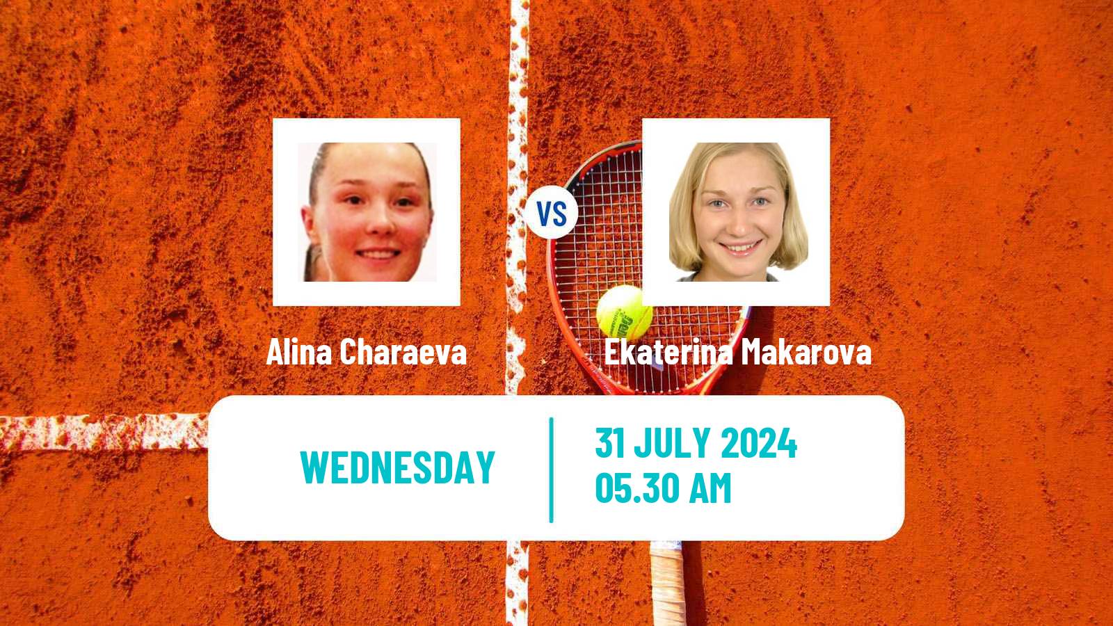 Tennis ITF W75 Hechingen Women Alina Charaeva - Ekaterina Makarova