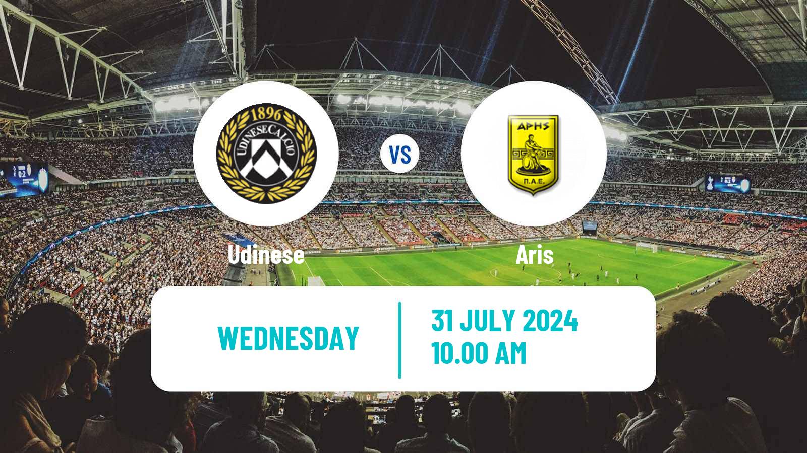 Soccer Club Friendly Udinese - Aris