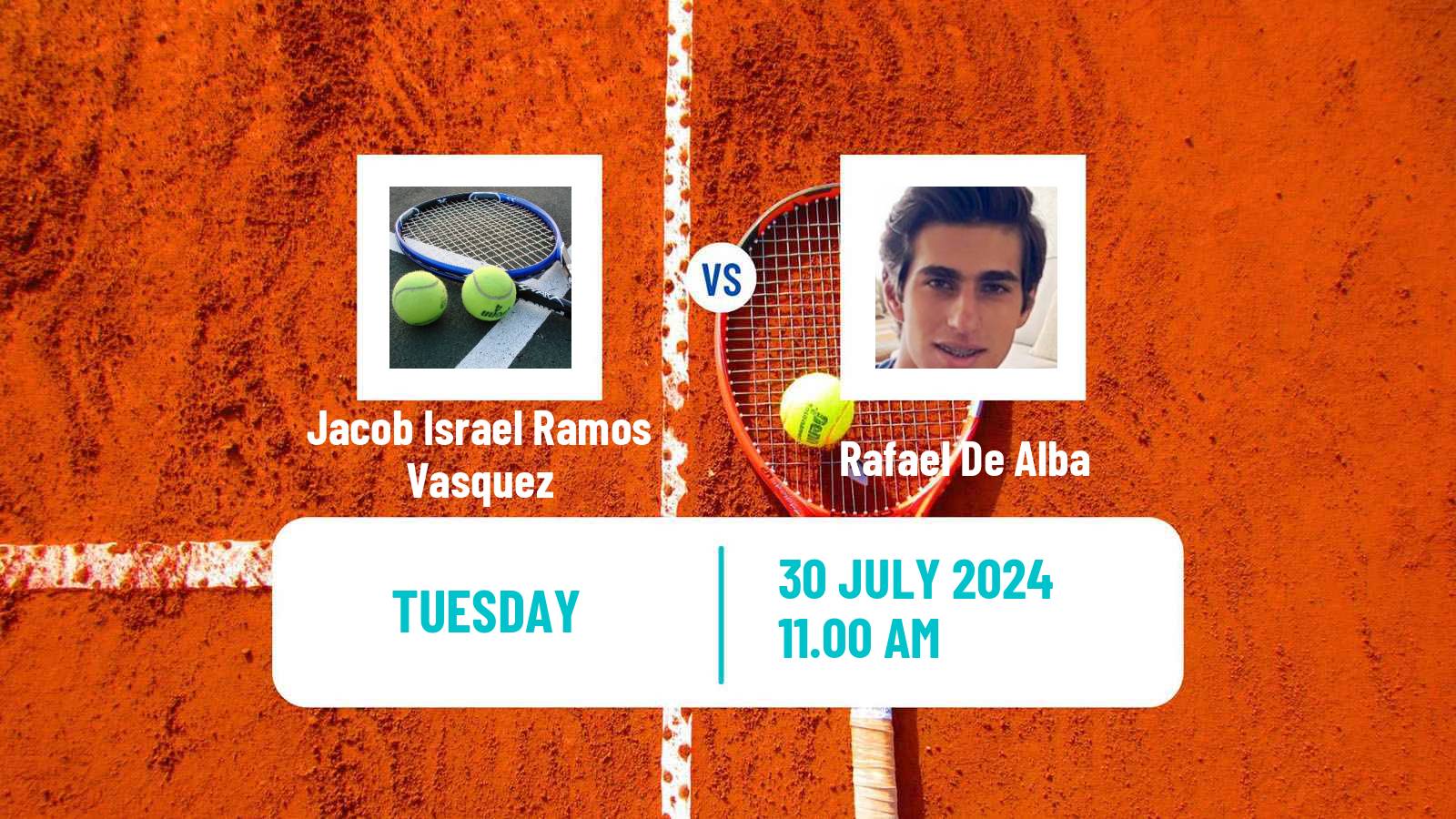 Tennis ITF M15 Huamantla 3 Men Jacob Israel Ramos Vasquez - Rafael De Alba