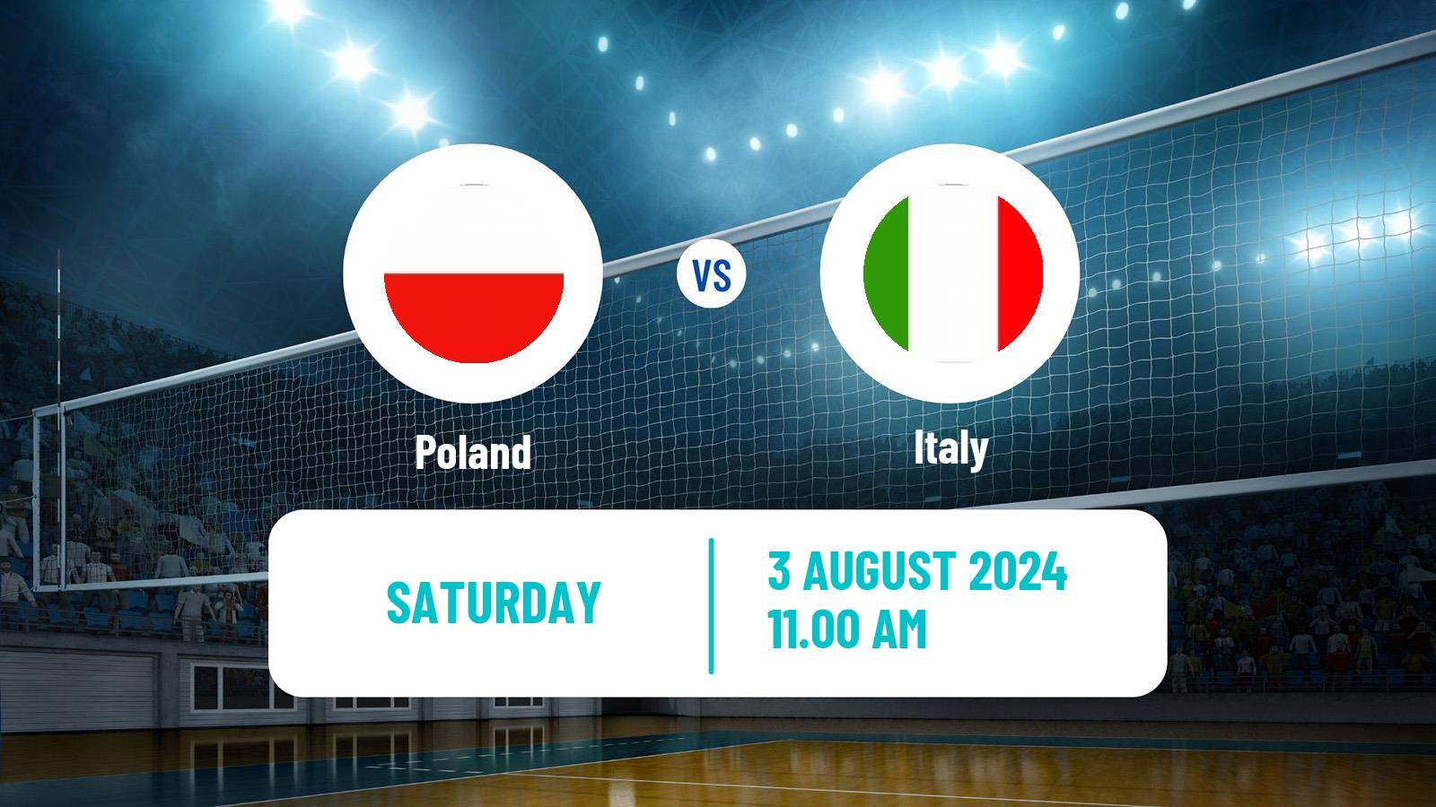 Volleyball Olympic Games - Volleyball Poland - Italy