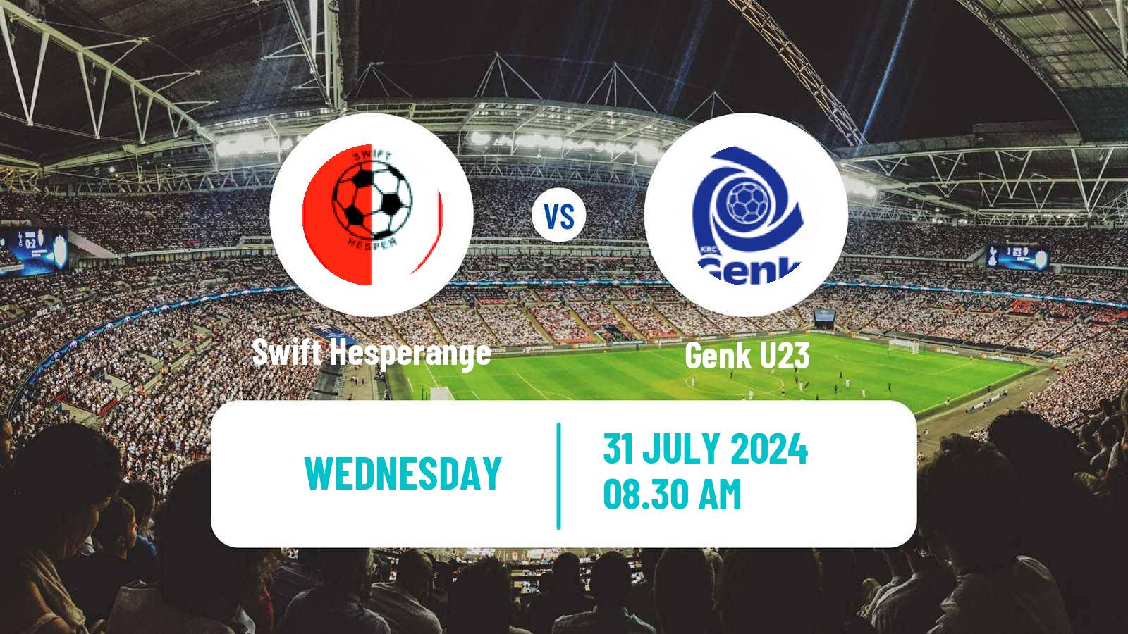 Soccer Club Friendly Swift Hesperange - Genk U23