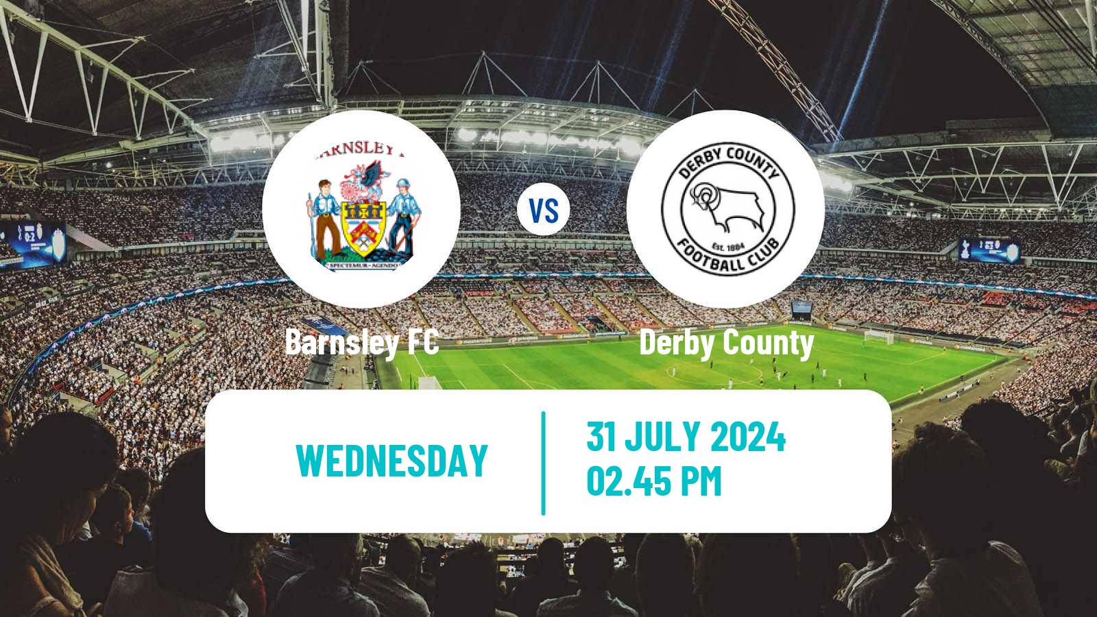 Soccer Club Friendly Barnsley - Derby County