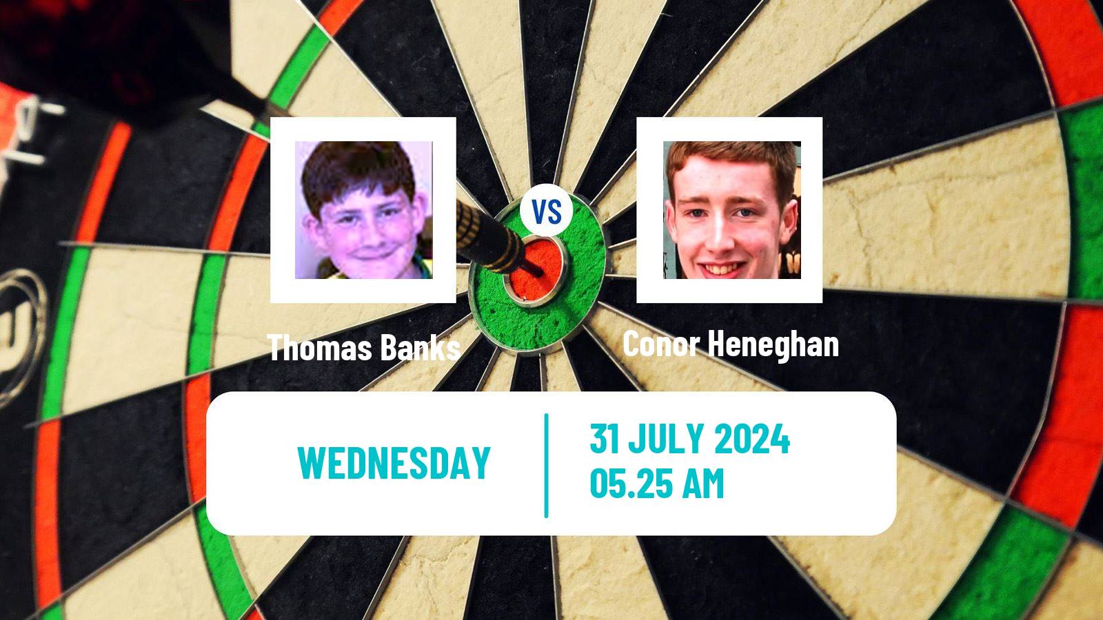 Darts Modus Super Series Thomas Banks - Conor Heneghan