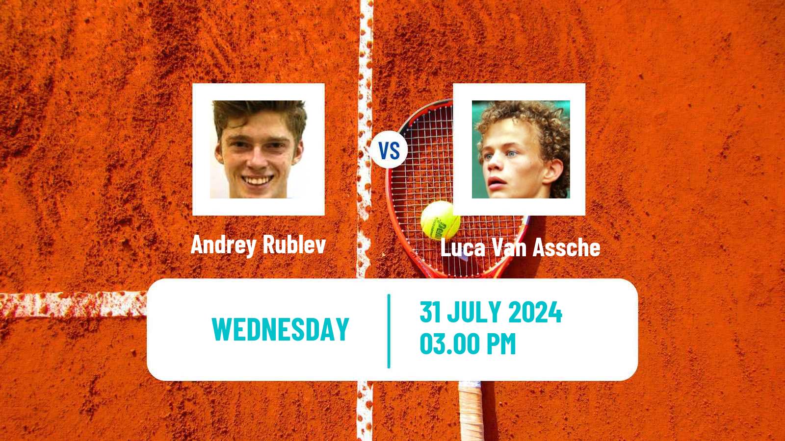 Tennis ATP Washington Andrey Rublev - Luca Van Assche