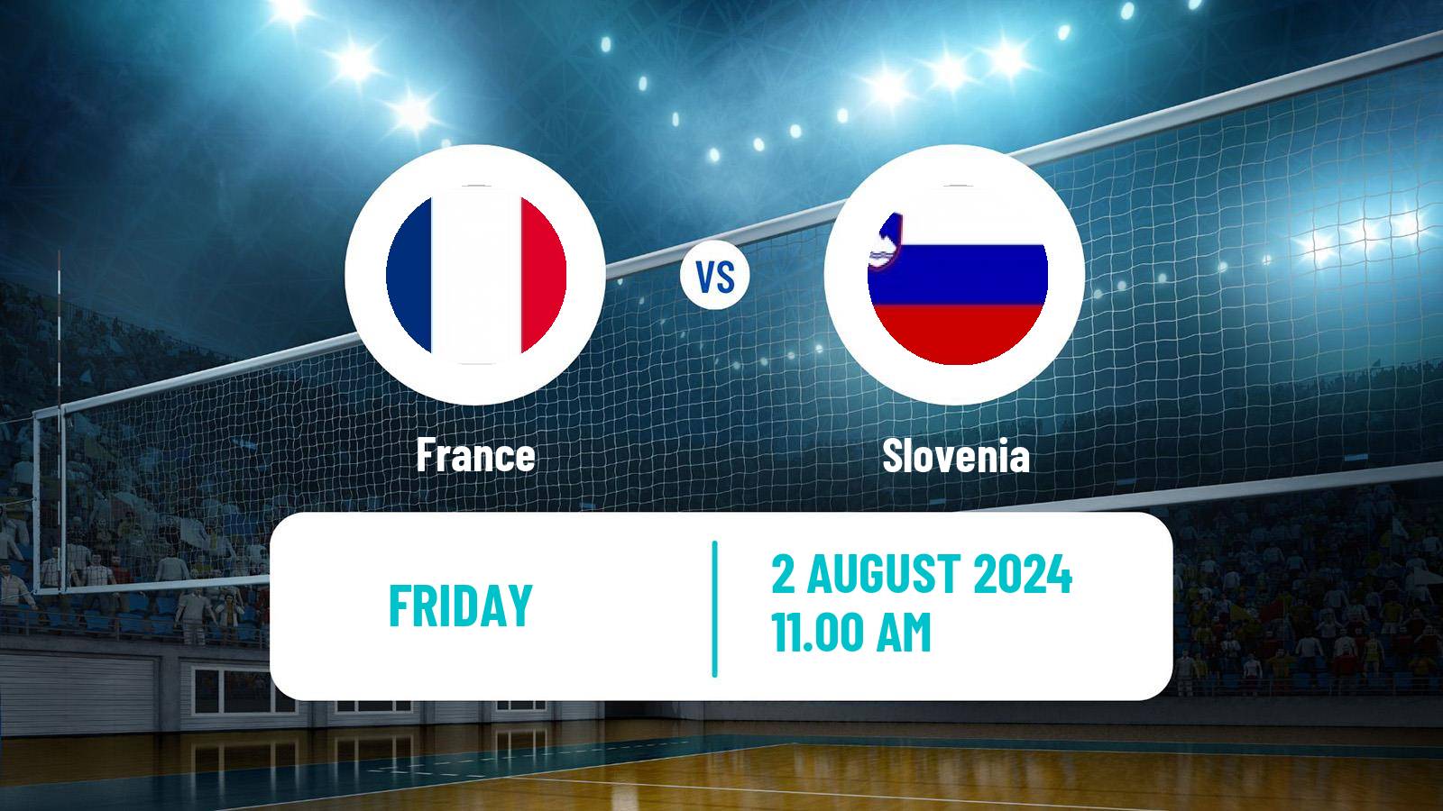 Volleyball Olympic Games - Volleyball France - Slovenia