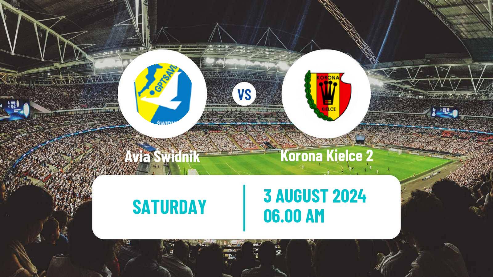 Soccer Polish Division 3 - Group IV Avia Świdnik - Korona Kielce 2