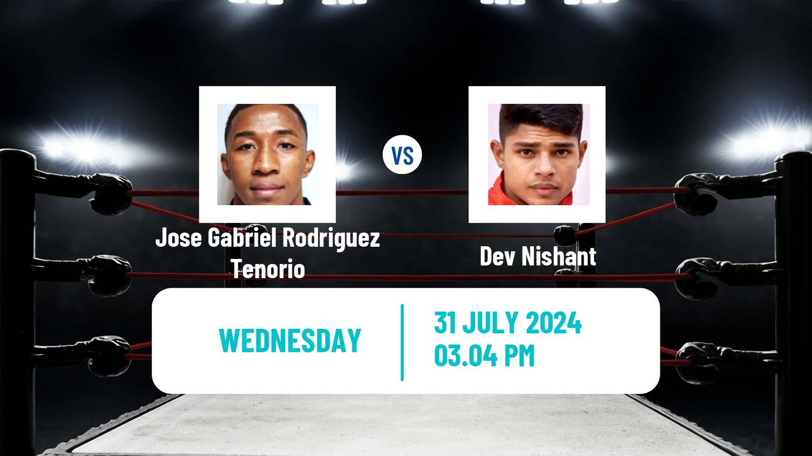 Boxing Welterweight Olympic Games Men Jose Gabriel Rodriguez Tenorio - Dev Nishant