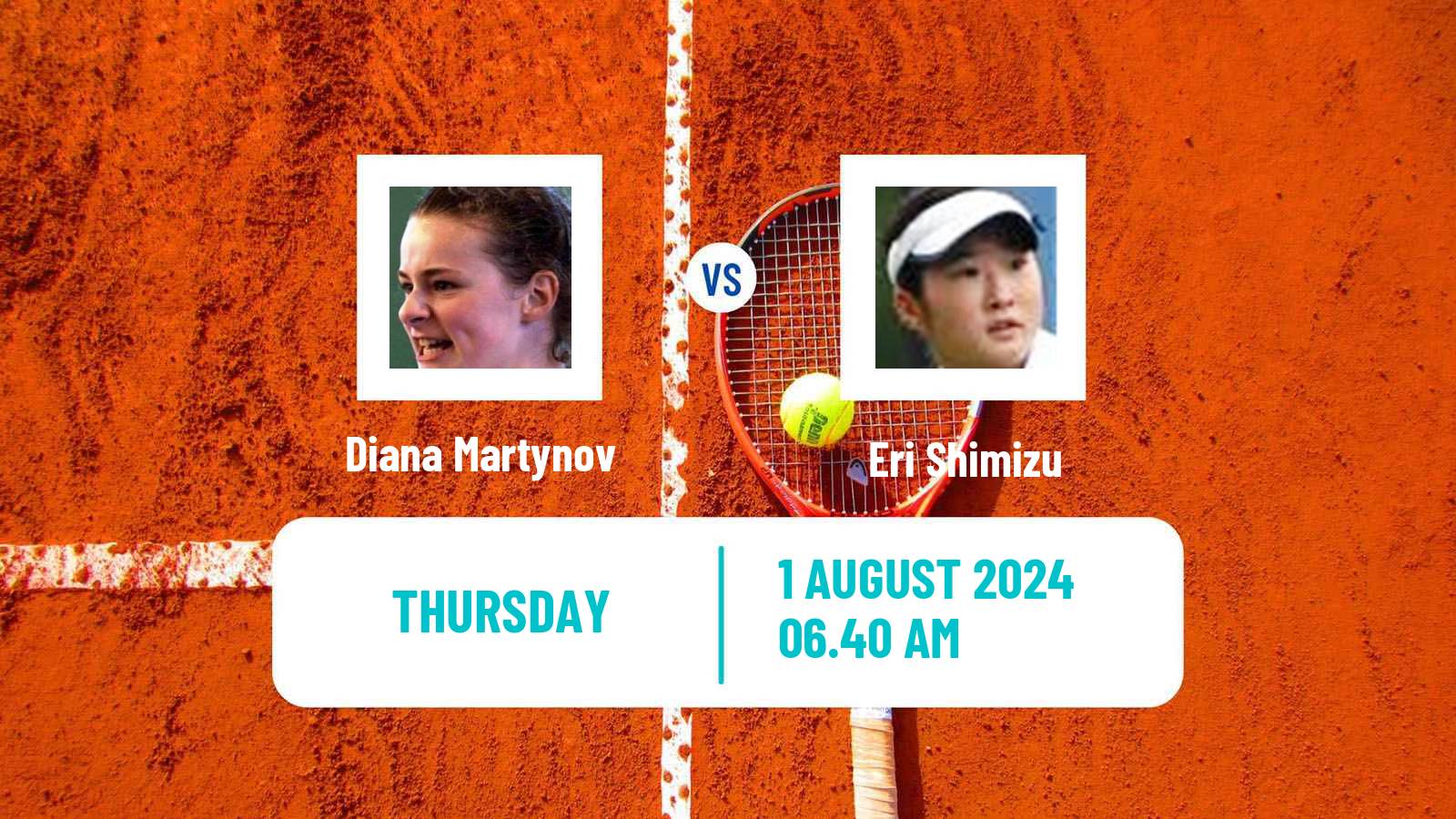 Tennis ITF W35 Roehampton Women Diana Martynov - Eri Shimizu