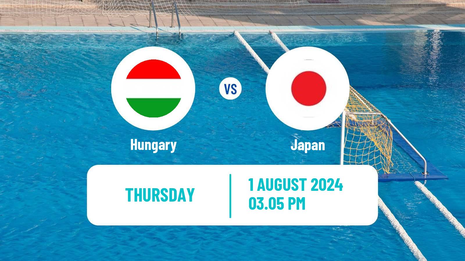 Water polo Olympic Games - Water polo Hungary - Japan