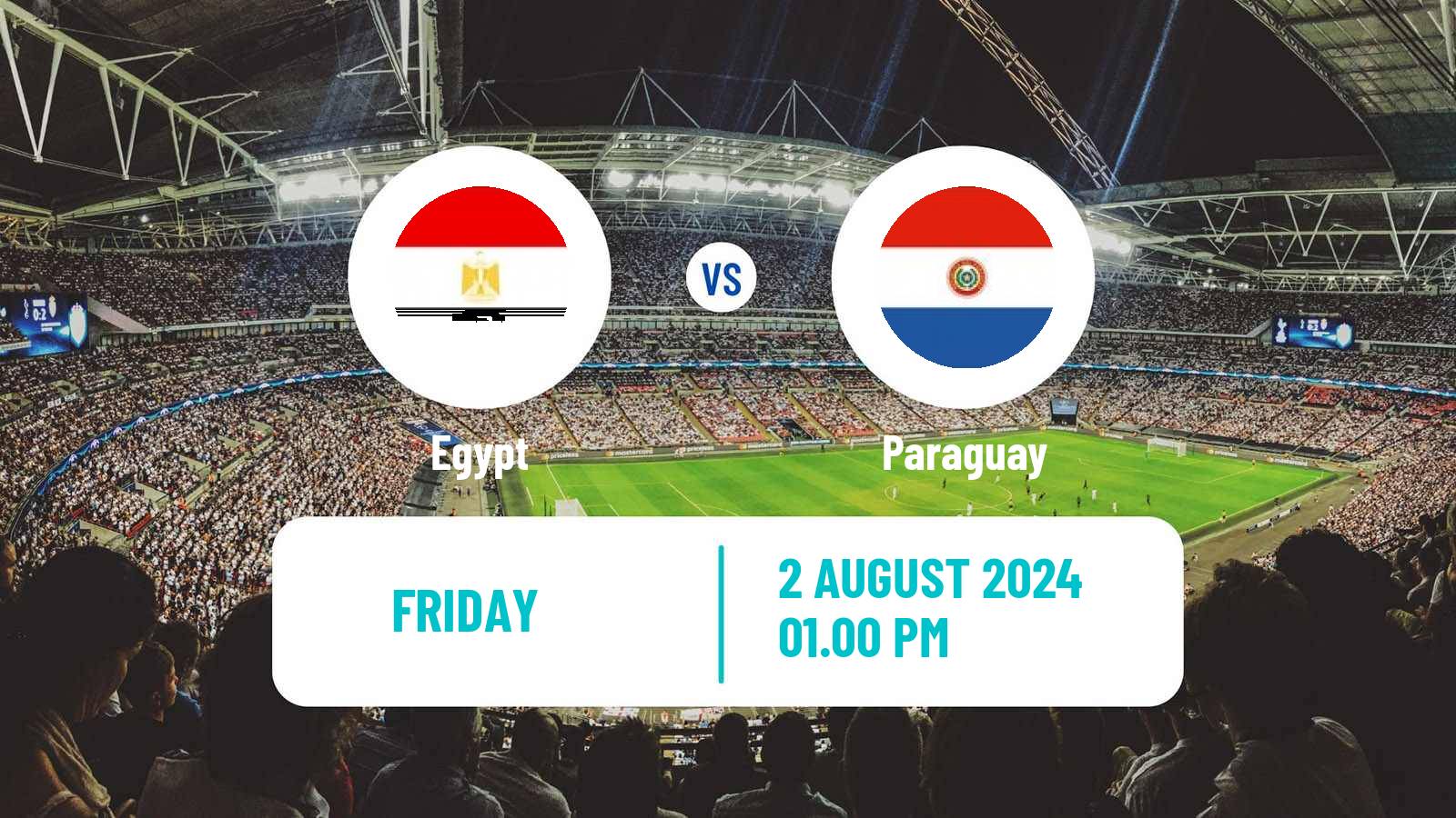 Soccer Olympic Games - Football Egypt - Paraguay