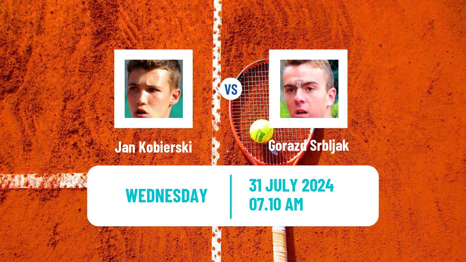 Tennis ITF M15 Kursumlijska Banja 13 Men Jan Kobierski - Gorazd Srbljak