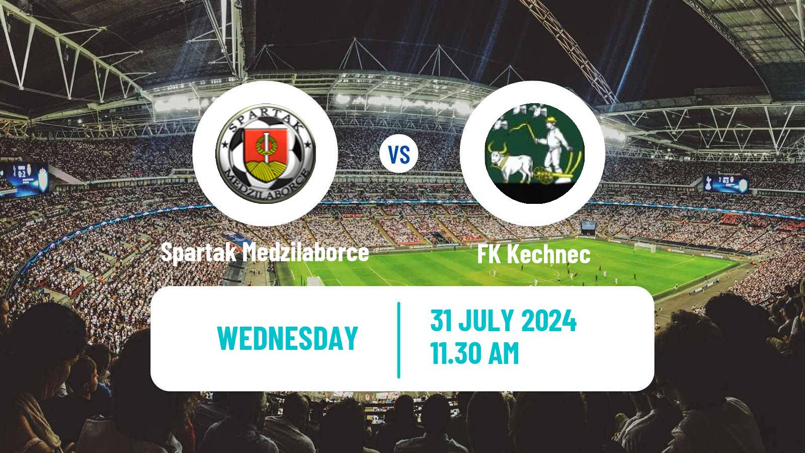 Soccer Slovak 4 Liga East Spartak Medzilaborce - Kechnec