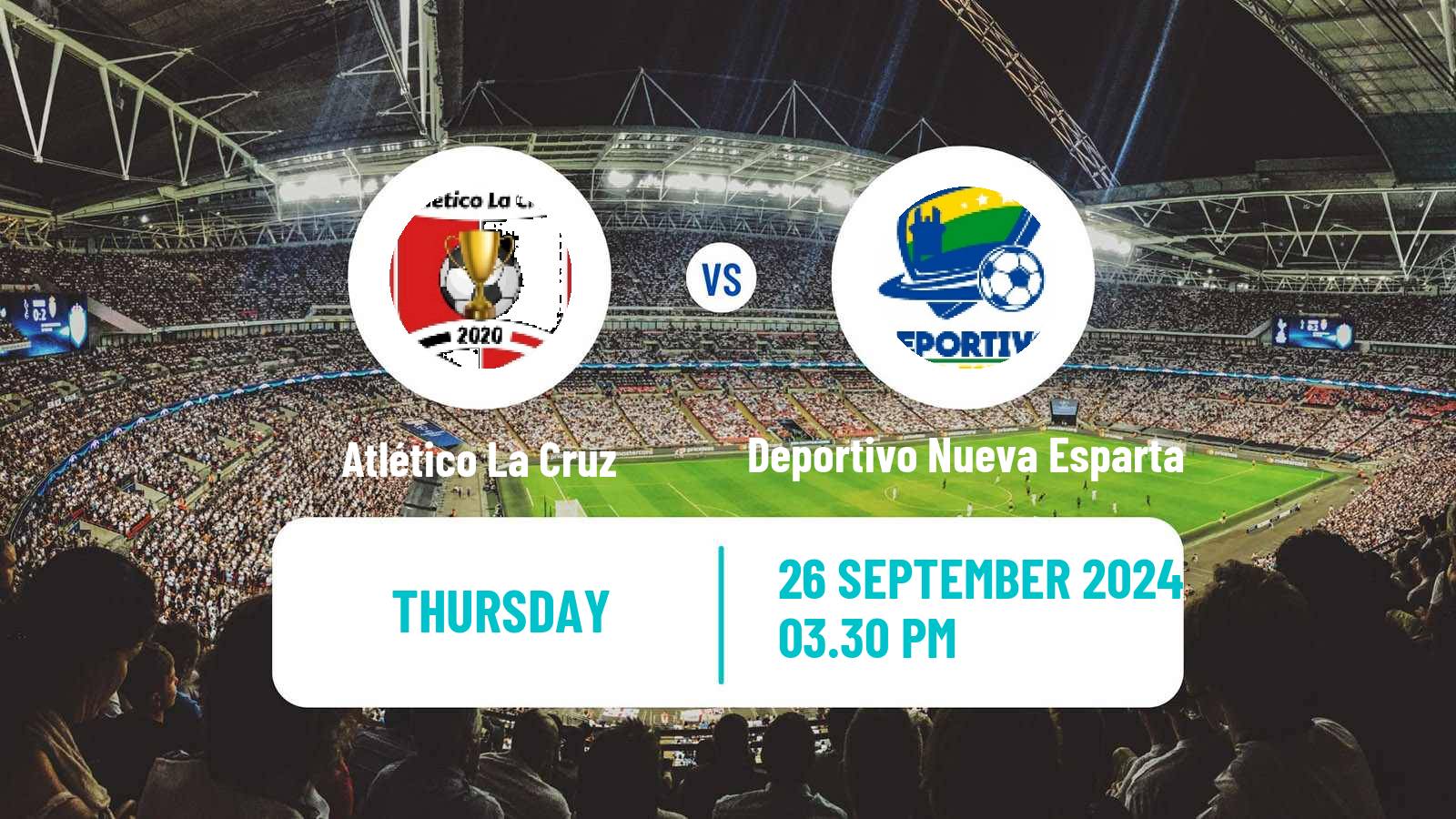 Soccer Venezuelan Segunda Division Atlético La Cruz - Deportivo Nueva Esparta