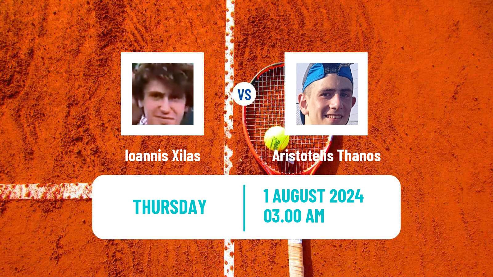 Tennis ITF M15 Kursumlijska Banja 13 Men Ioannis Xilas - Aristotelis Thanos