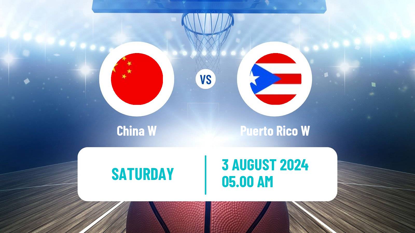 Basketball Olympic Games - Basketball Women China W - Puerto Rico W