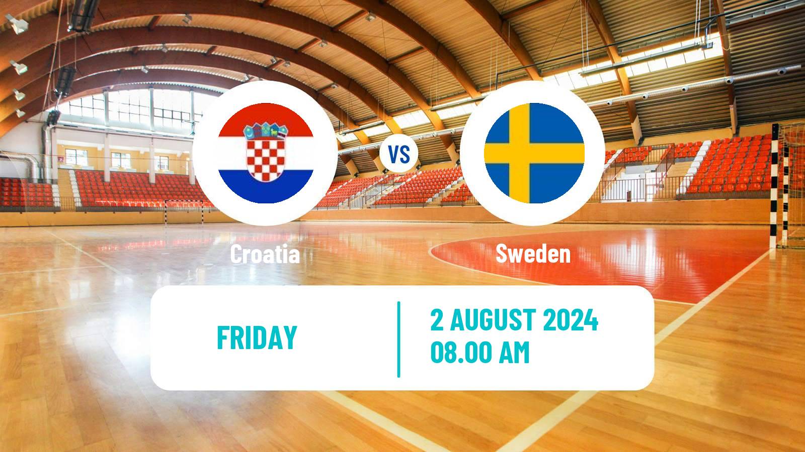 Handball Olympic Games - Handball Croatia - Sweden