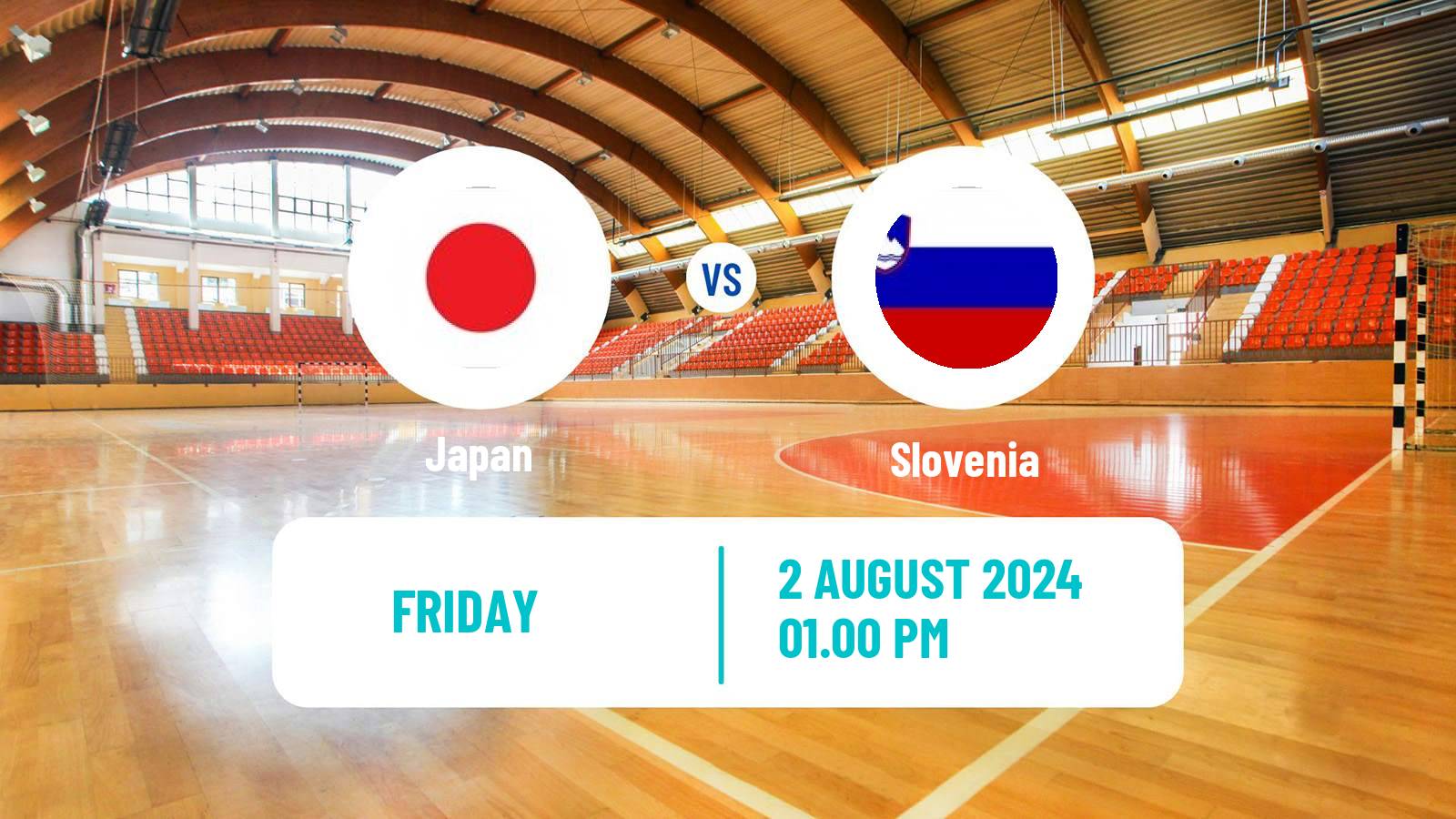 Handball Olympic Games - Handball Japan - Slovenia