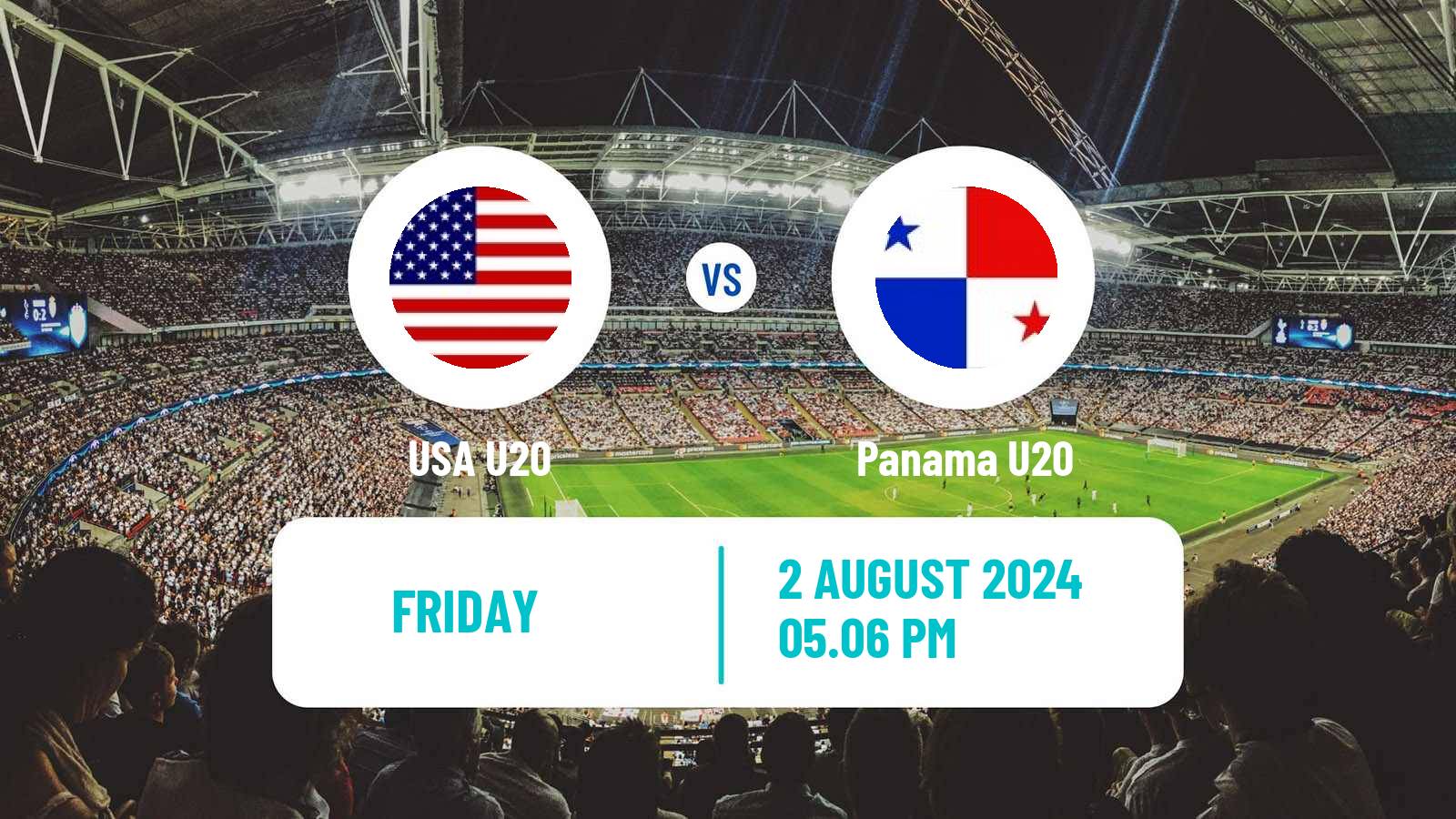 Soccer CONCACAF Championship U20 USA U20 - Panama U20