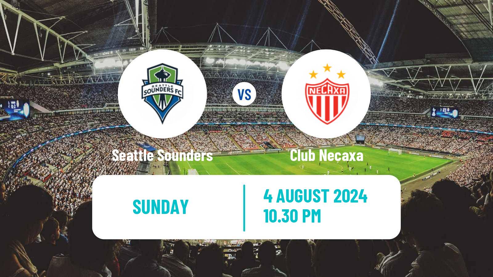 Soccer CONCACAF League Cup Seattle Sounders - Necaxa