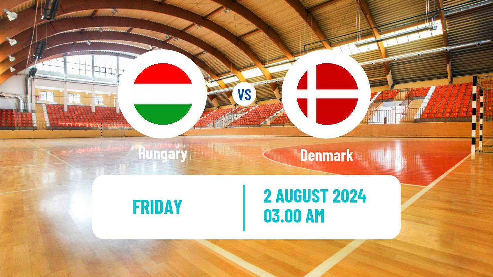 Handball Olympic Games - Handball Hungary - Denmark