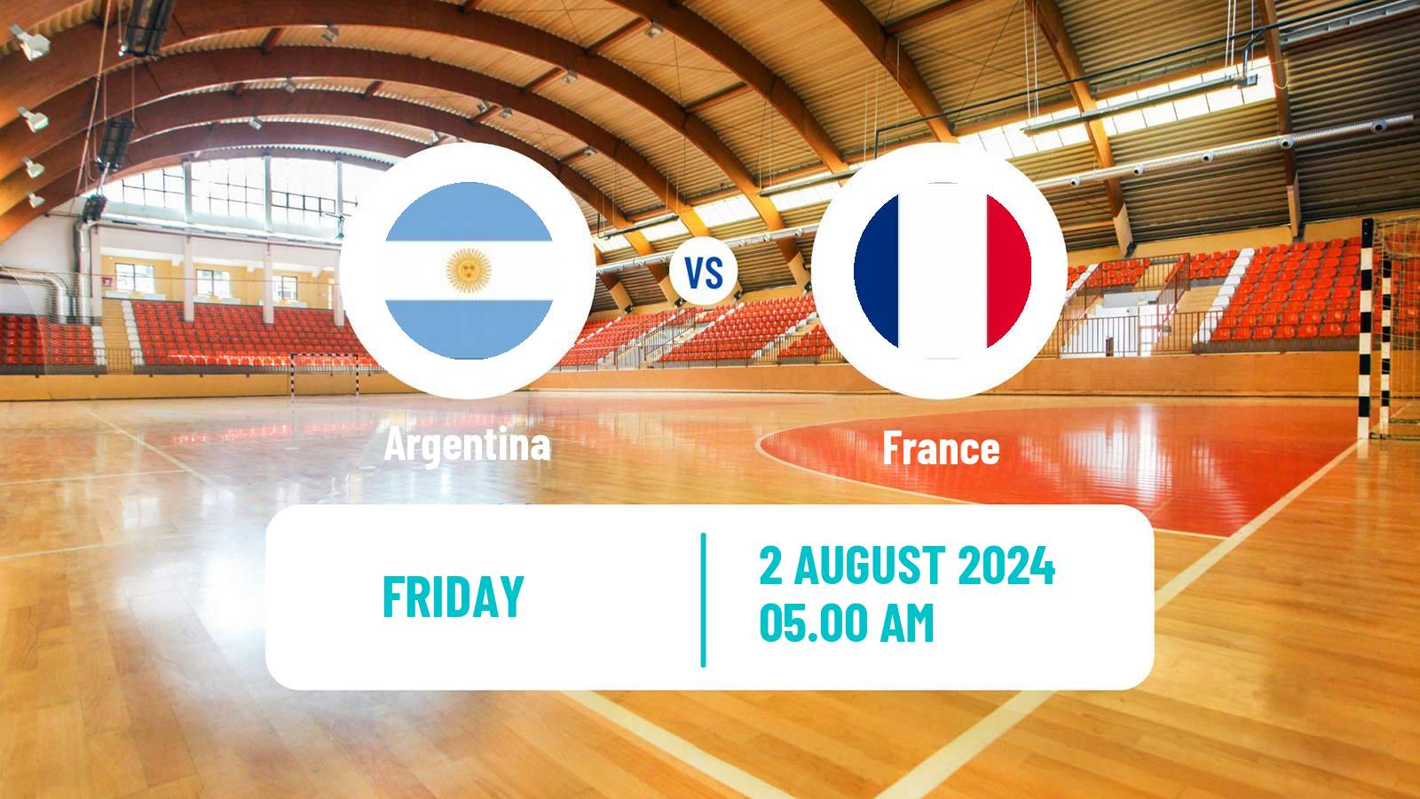 Handball Olympic Games - Handball Argentina - France