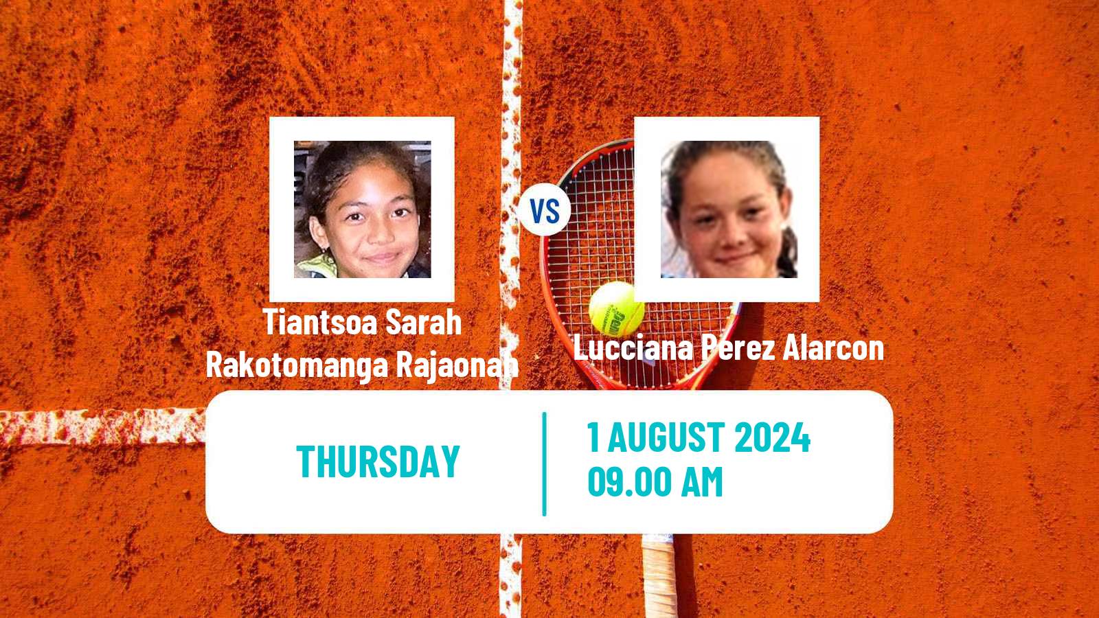 Tennis ITF W35 Pilar Women Tiantsoa Sarah Rakotomanga Rajaonah - Lucciana Perez Alarcon