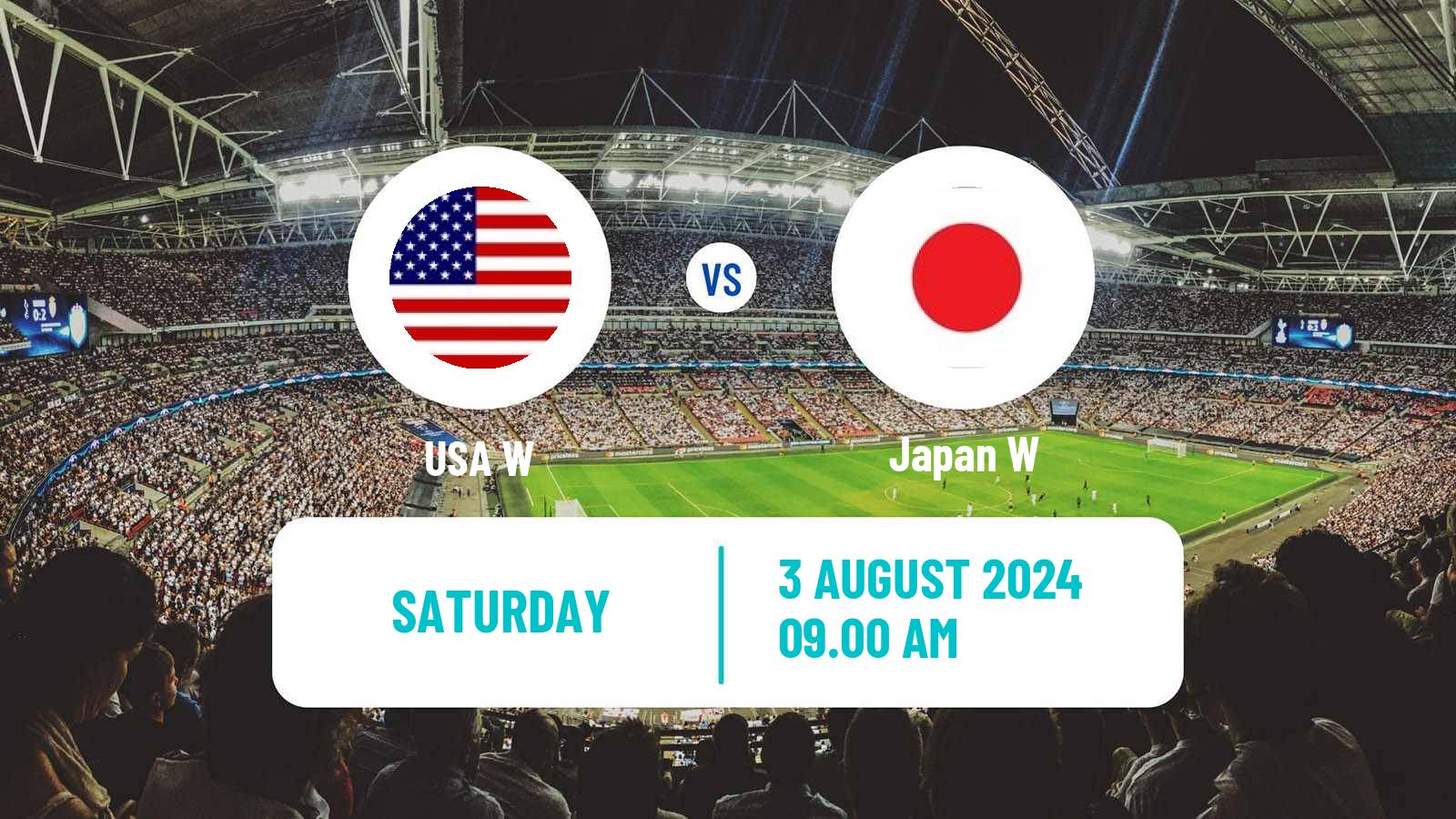 Soccer Olympic Games - Football Women USA W - Japan W