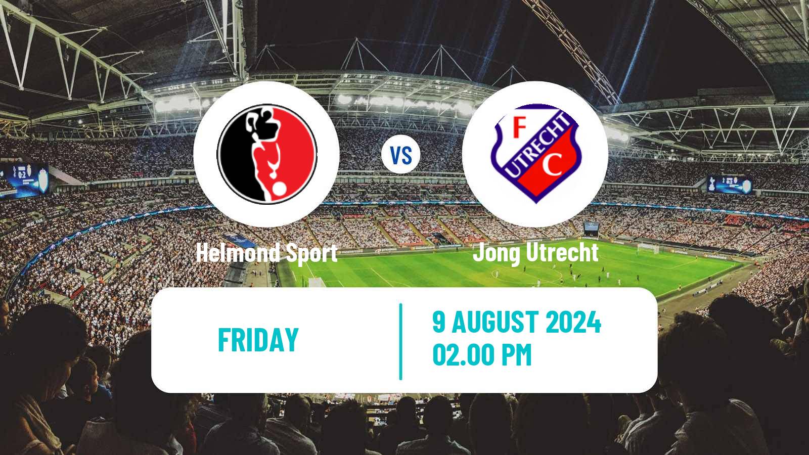 Soccer Dutch Eerste Divisie Helmond Sport - Jong Utrecht