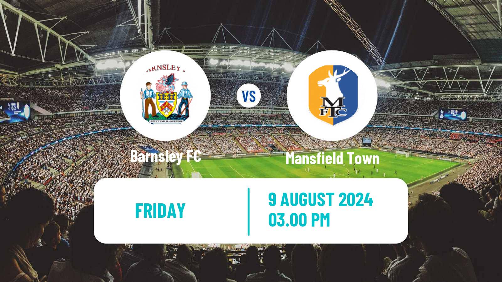 Soccer English League One Barnsley - Mansfield Town