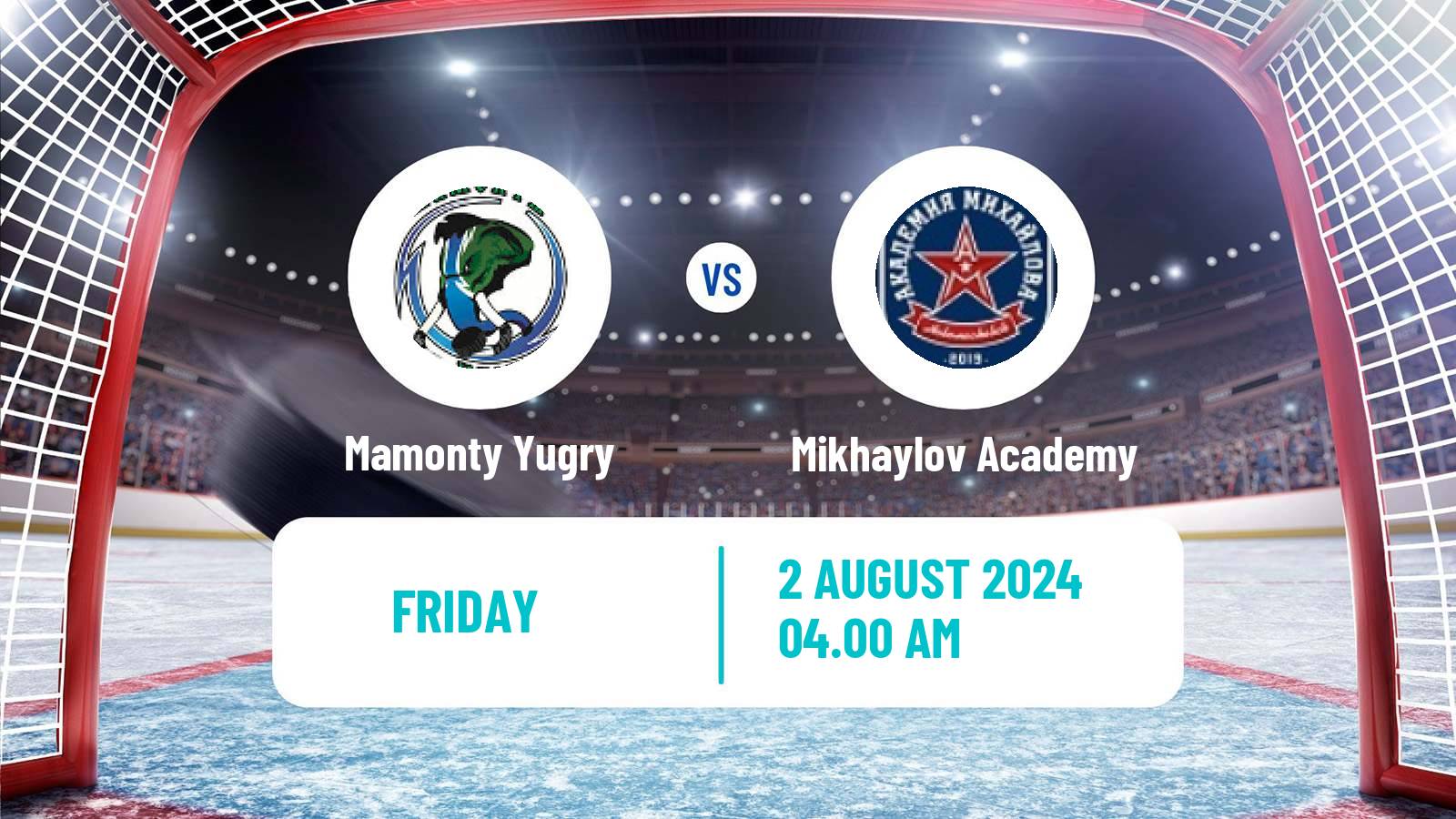 Hockey Club Friendly Ice Hockey Mamonty Yugry - Mikhaylov Academy