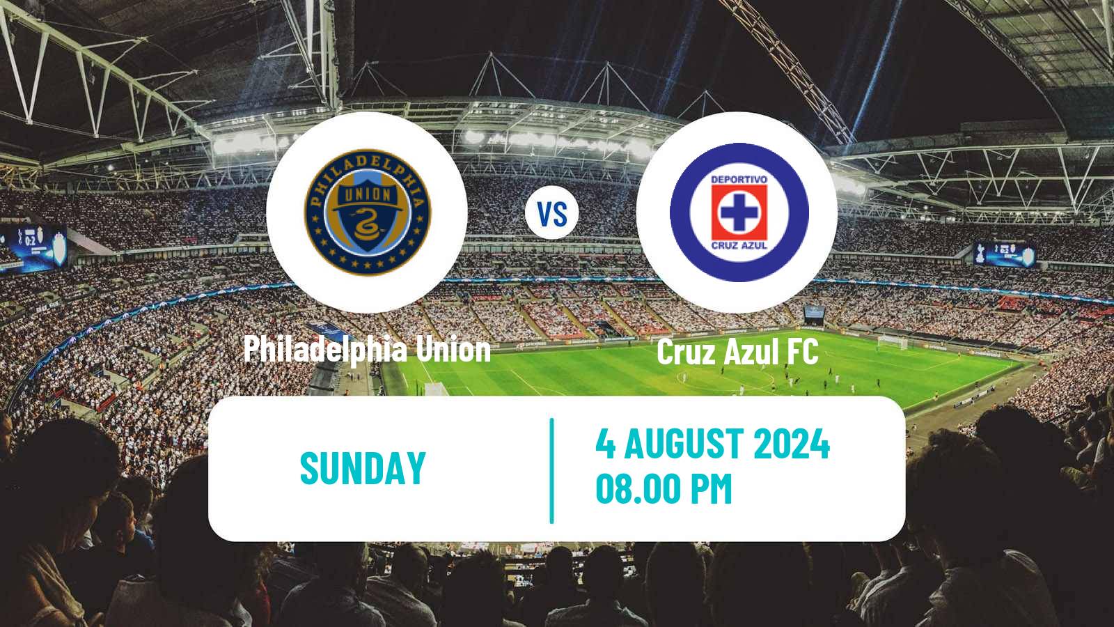 Soccer CONCACAF League Cup Philadelphia Union - Cruz Azul