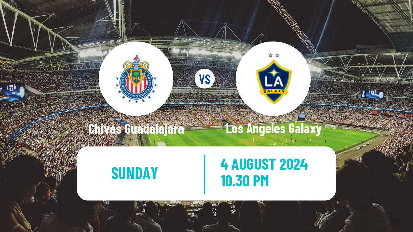 Soccer CONCACAF League Cup Chivas Guadalajara - Los Angeles Galaxy