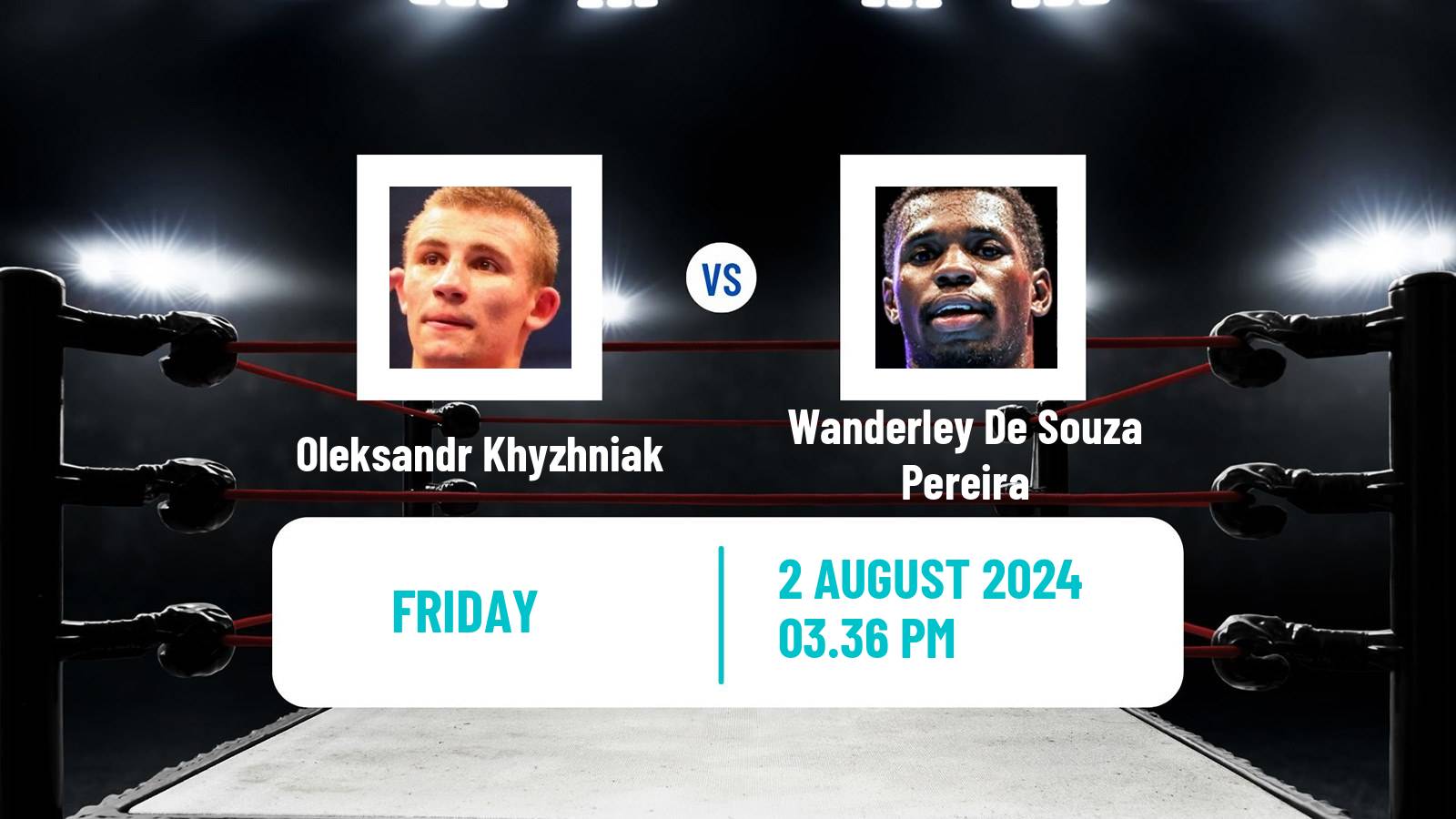 Boxing Light Heavyweight Men Olympic Games Oleksandr Khyzhniak - Wanderley De Souza Pereira