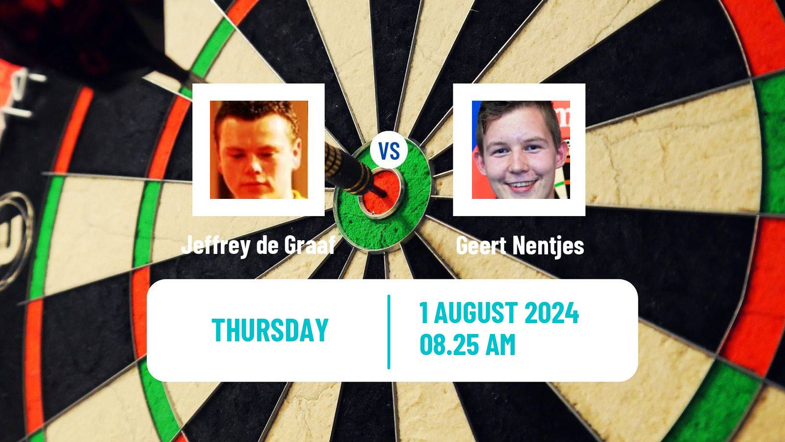 Darts Players Championship 16 Jeffrey de Graaf - Geert Nentjes