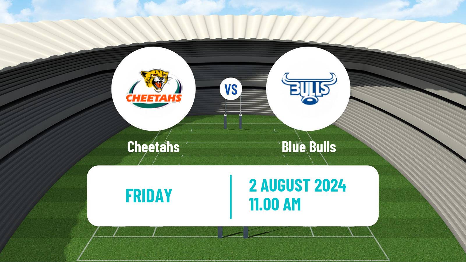 Rugby union Currie Cup Cheetahs - Blue Bulls